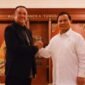 Ketua Umum Paguyuban Sosial Marga Tionghoa Indonesia (PSMTI) Wlianto Tanta dan Presiden Ri Terpilih 2024-2029 Jenderal TNI (Purn) Prabowo Subianto. (Dok. PSMTI)