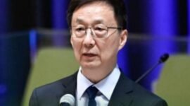 Wakil Presiden (Wapres) Tiongkok Han Zheng. (Instagram.com @chinacg_nyc)