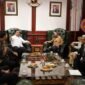 Sejumlah ketua umum (ketum) partai politik mengunjungi Kantor Kementerian Pertahanan. (Dok. Tim Media Prabowo)