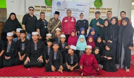 Foto : PROPAMI Care salurkan bantuan untuk panti asuhan di Bekasi. Komitmen wujudkan masyarakat sehat, peduli, dan tangguh. (18/5/25) (Doc.Ist)