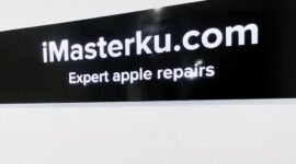 iMasterku adalah pusat Layanan Perusahaan eksklusif dan premium untuk perangkat Apple di Jl. Bangka II No.1, Pela Mampang, Jakarta Selatan. Beroperasi pukul 10.00-19.00 WIB, huɓungi WA: 081217024645. (Dok. imasterku.com)
