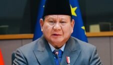 Presiden Indonesia Prabowo Subianto. (Facebook.com @Setkab RI)