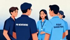 Kolaborasi PR Newswire–PSPI menjadi langkah strategis dalam meningkatkan penyebaran informasi korporasi. (Dok. Kreasi Cici AI)