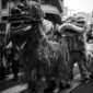 Pertunjukan barongsai yang enerjik di Indonesia, memadukan tradisi Tionghoa dengan semangat kebersamaan masyarakat multikultural, menjadi simbol kebangkitan budaya dan toleransi yang membanggakan.